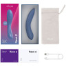 Вибратор для пар WE-VIBE RAVE 2 голубой SNRA2SG5
